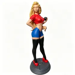 Kit figura DIY de resina 3D, modelo gris sin pintar ni montar