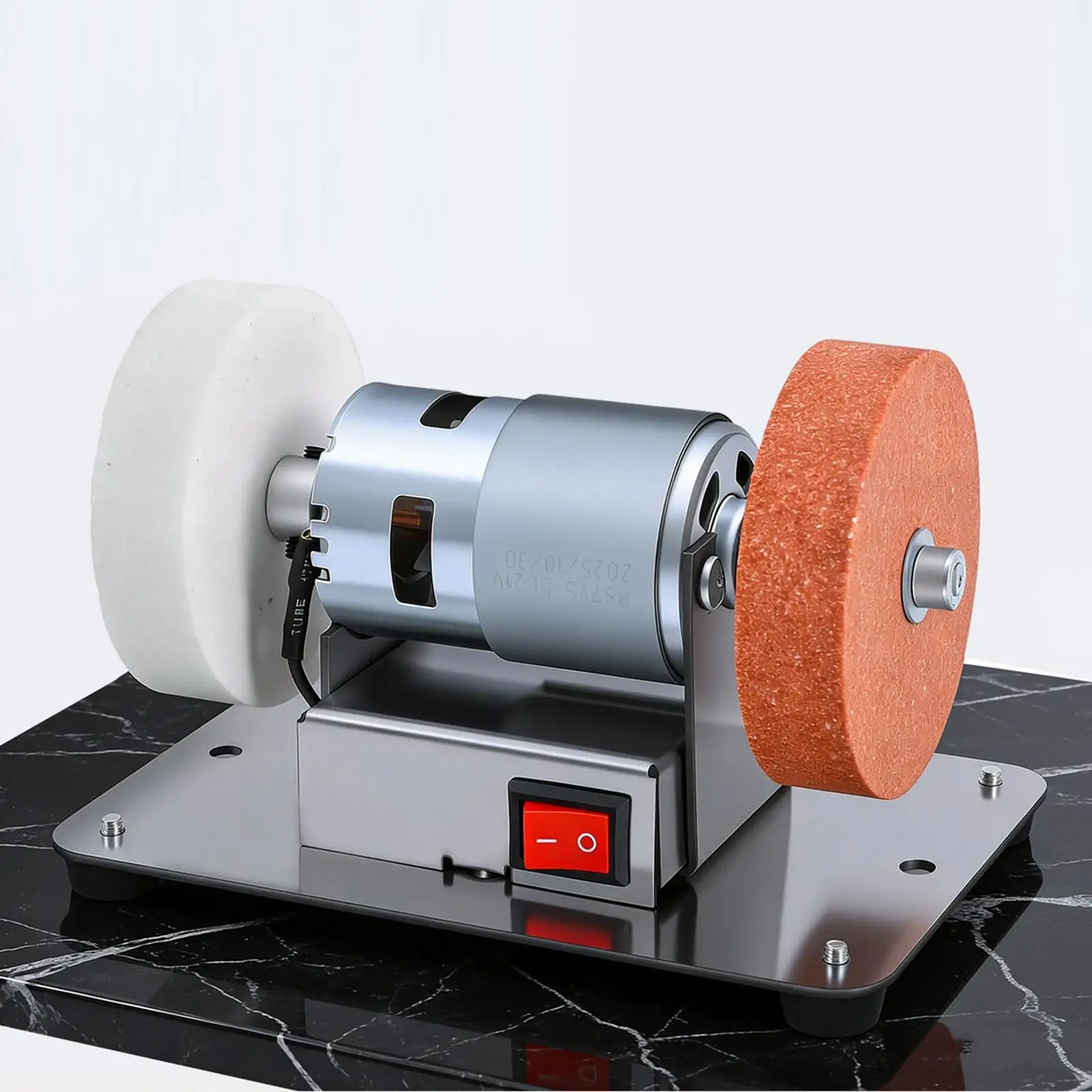 Mini amoladora de banco compacta para taller doméstico