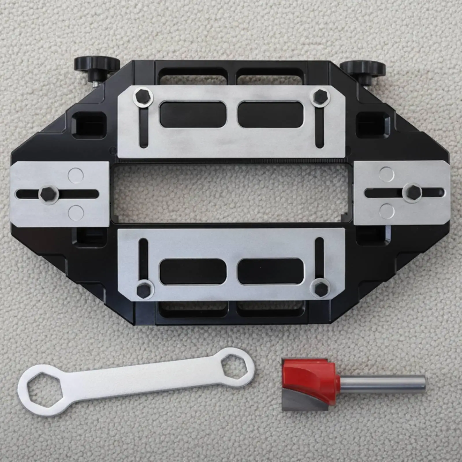 Plantilla Ajustable para Bisagras de Puerta – Guía Precisa para Ranurado - imagen 2