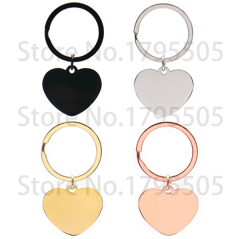 Placas identificación personalizadas para perro – Corazón acero inoxidable - imagen 3