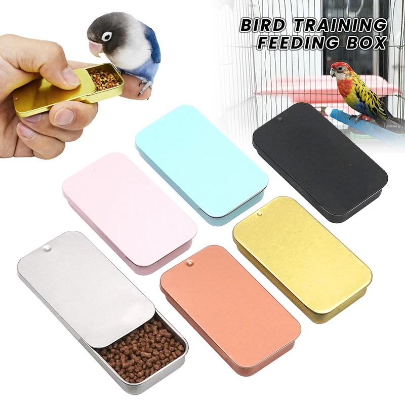 Alimentador manual para pájaros de hierro