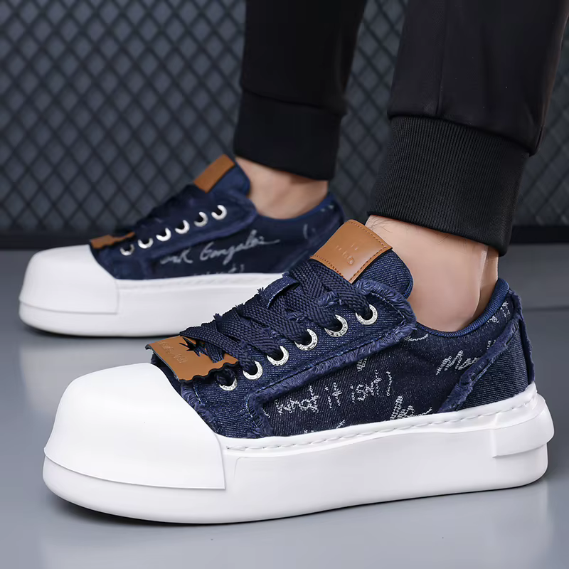 Zapatillas deportivas casuales para hombre, estilo mocasín transpirable - imagen 4
