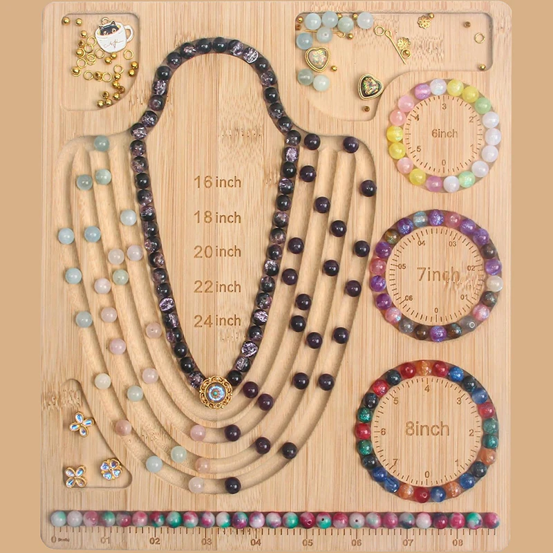 Tabla de Madera para Abalorios