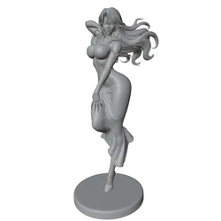 Miniatura de resina 3D gris no requiere montaje ni pintura para gato