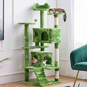 Plataformas y cama acogedora del árbol para gatos