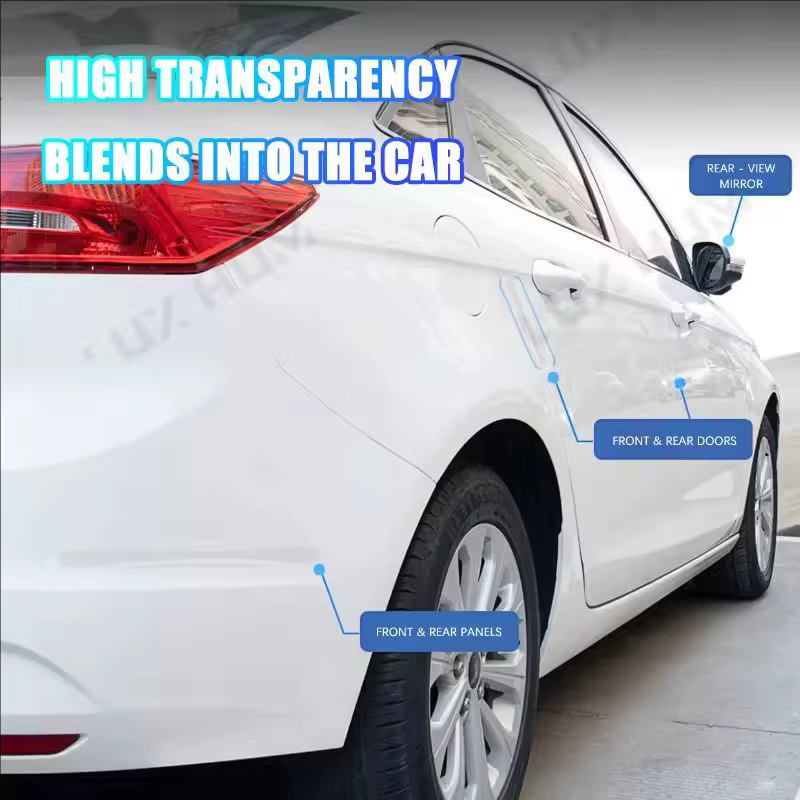 Tira anticolisión impermeable transparente para coche, gato y perro