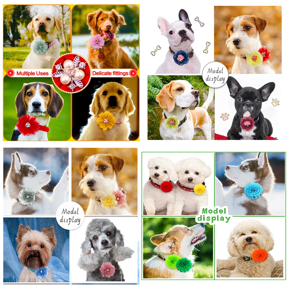 Collares para perros con lazos removibles y bandas elásticas - imagen 4