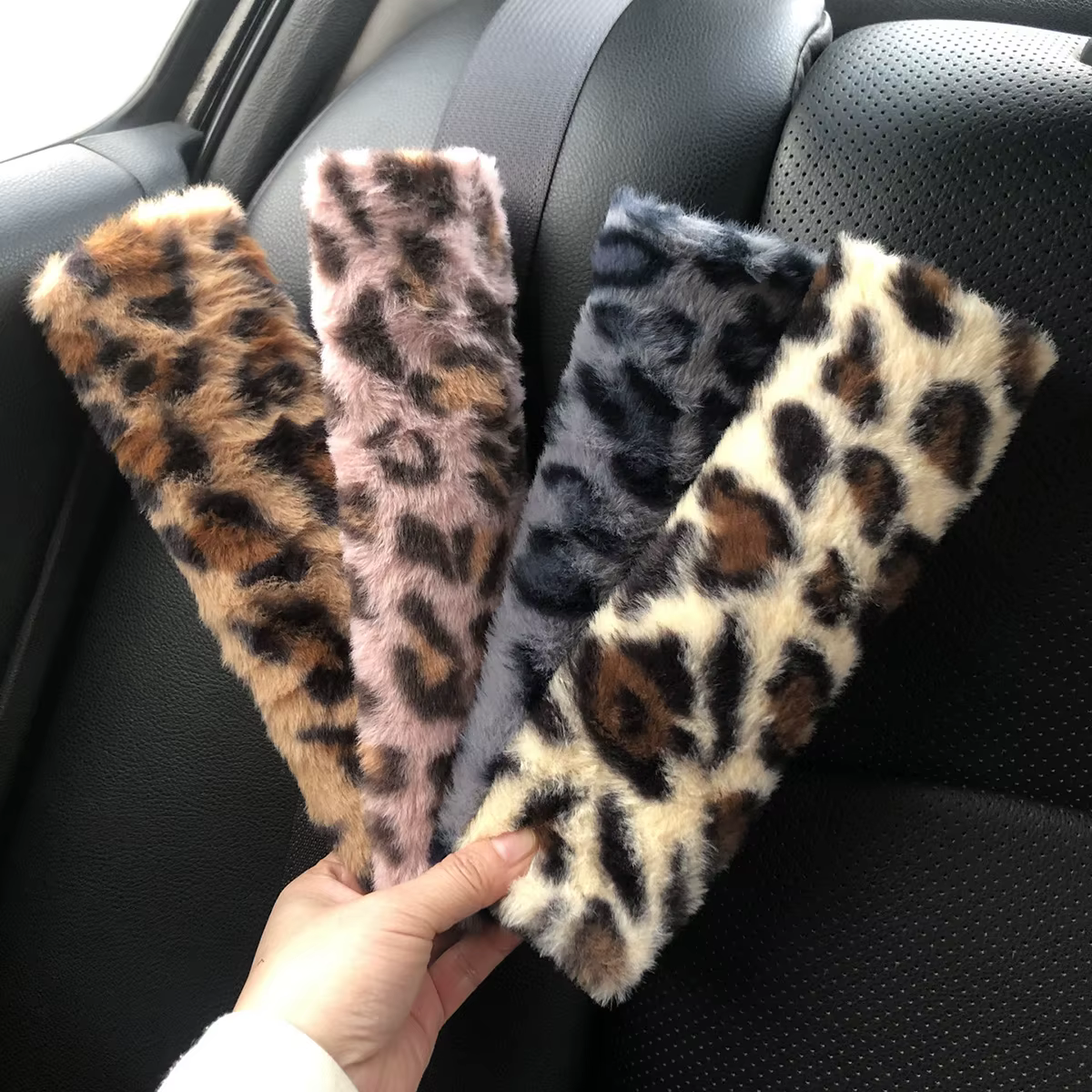 Protector de hombro anti-fricción para cinturón coche de perro - imagen 3