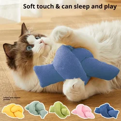 Juguete de catnip de felpa con sonido para gatos y perros pequeños
