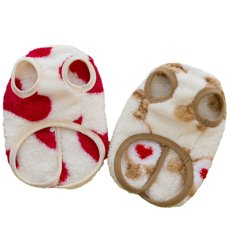 Chaleco polar estampado para perros pequeños y medianos - imagen 3