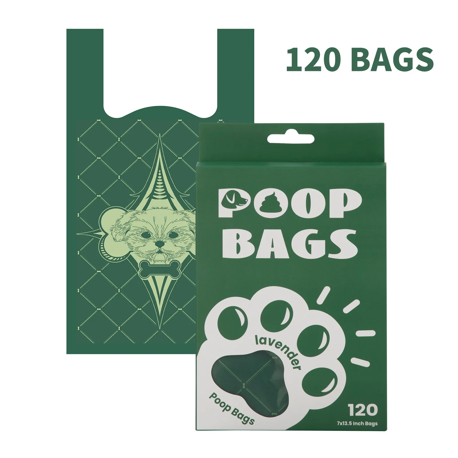 Bolsas biodegradables para excremento de perros y gatos, con asa - imagen 5