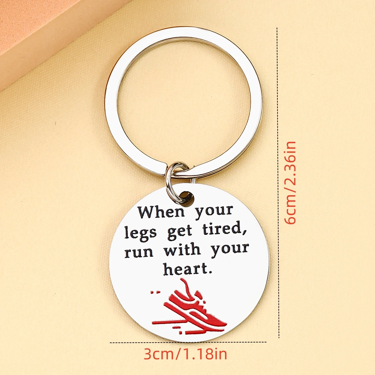 Llavero pista y campo para corredores hombres y mujeres – regalo runners - imagen 2
