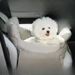 Asiento coche para perros y gatos pequeños – Transportable y lavable