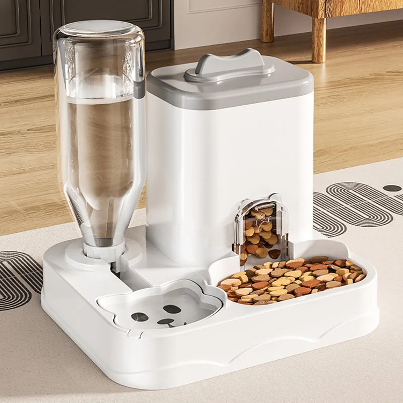 Dispensador de agua y comida 2 en 1 para perros y gatos