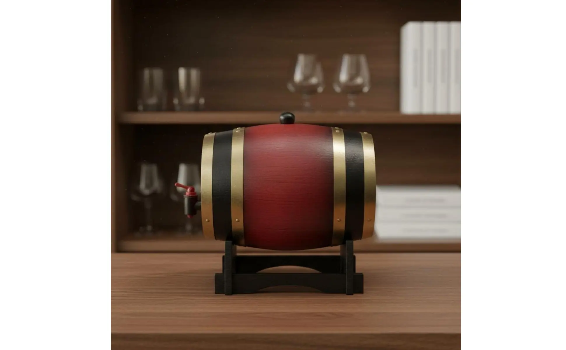 Grifo y salida para dispensar bebidas