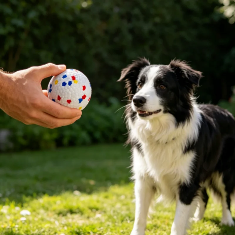 Juguete acuático para perros: pelota elástica resistente a mordidas