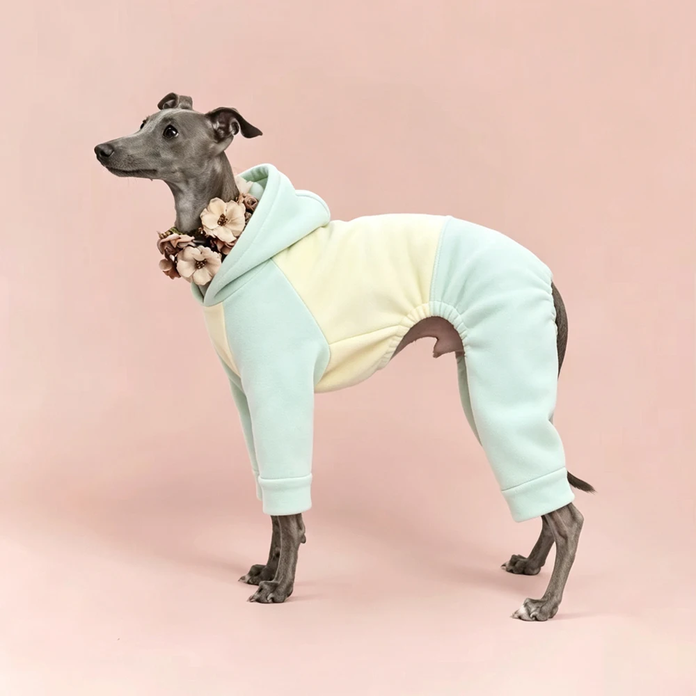 Sudadera Forro Polar Galgo Italiano y Whippet – Abrigo Cálido de Invierno - imagen 2