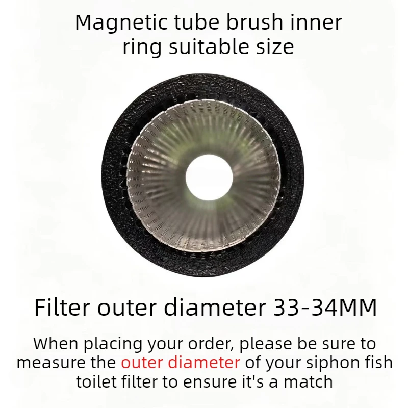 Cepillo magnético limpiacristales para acuarios y peces - imagen 5