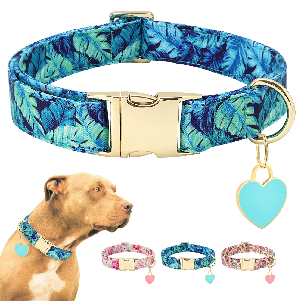 Collar de nailon con placa personalizada para perro – Ajustable y cómodo - imagen 5