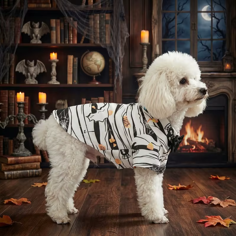Disfraz Halloween Araña Momia para Perros y Gatos Pequeños - imagen 2