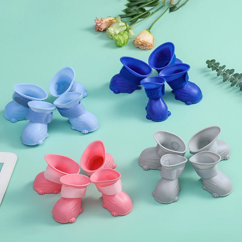 Cierre de velcro ajustado alrededor de la pata del perro