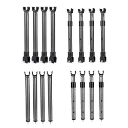 Varillas de soporte para mesa de camping, patas de metal para mascotas