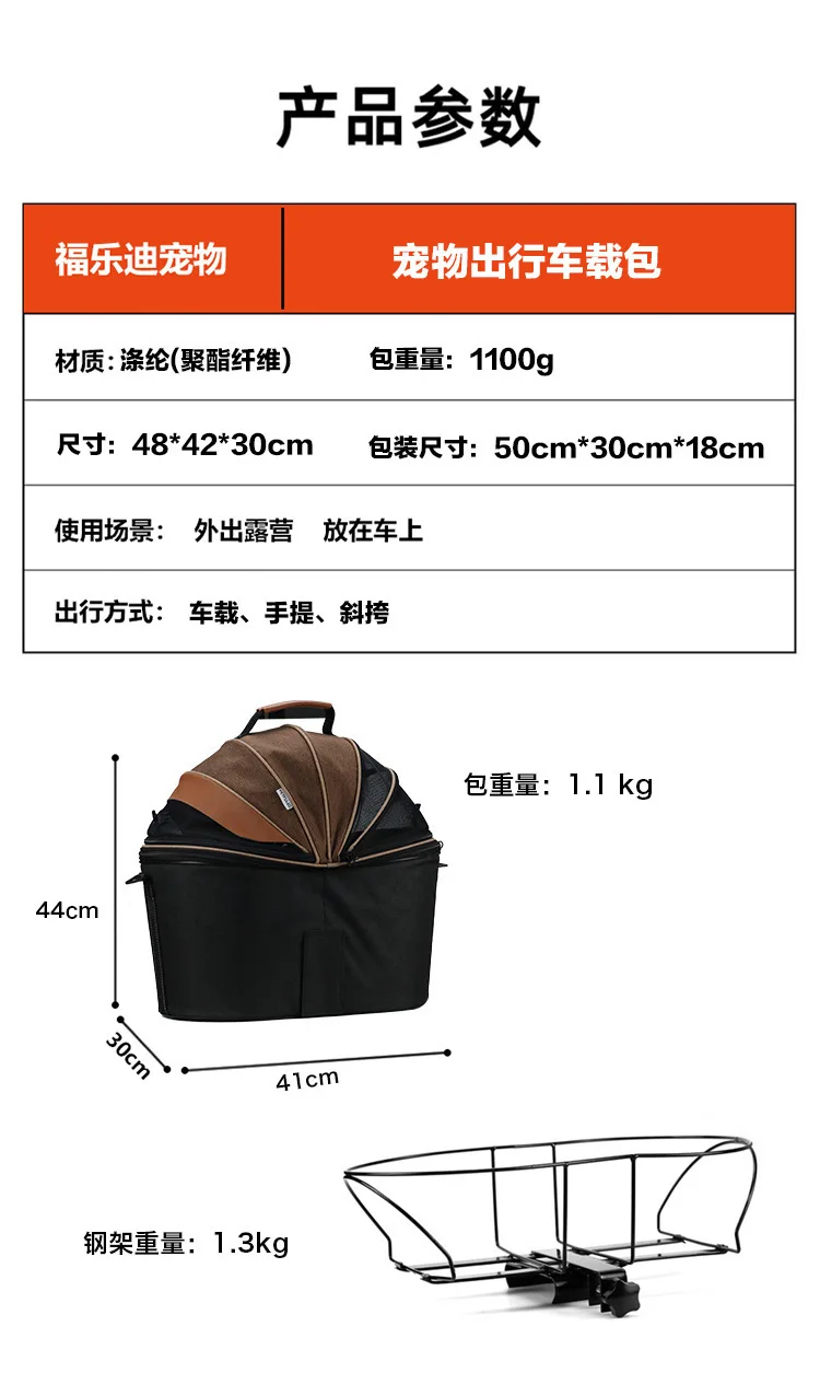 Bolsa plegable vista general