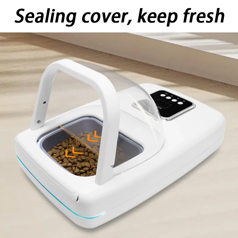 Comedero automático con temporizador para perros y gatos con RFID – Control de porciones - imagen 4