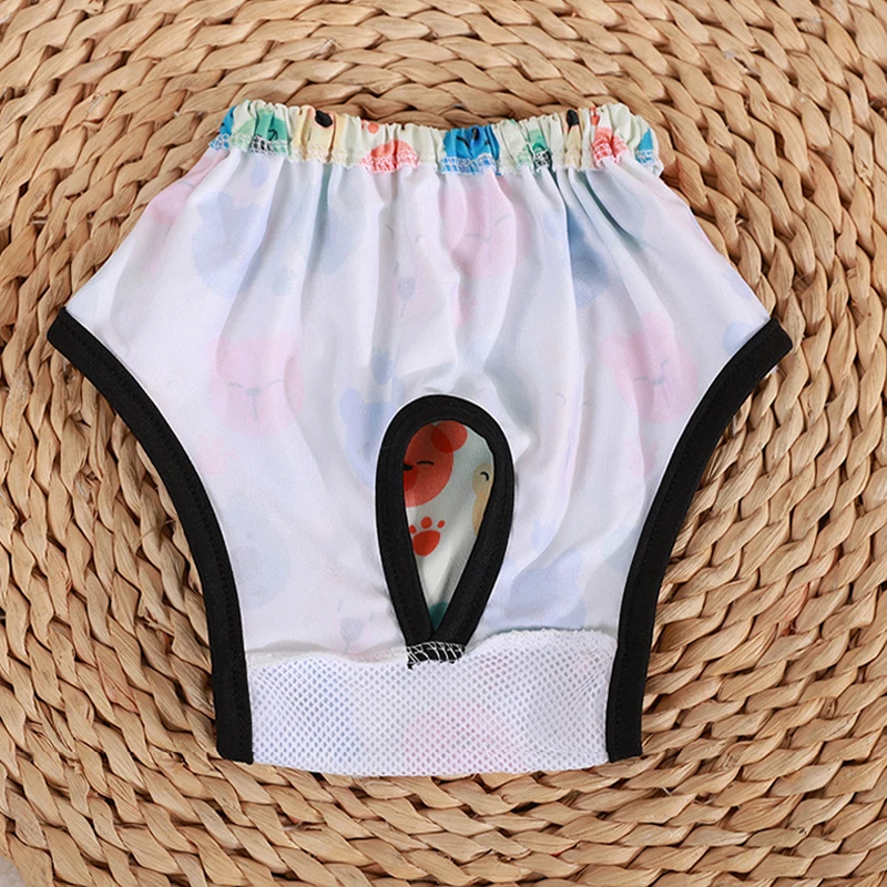 Pantalones fisiológicos lavables para perras pequeñas – Transpirables