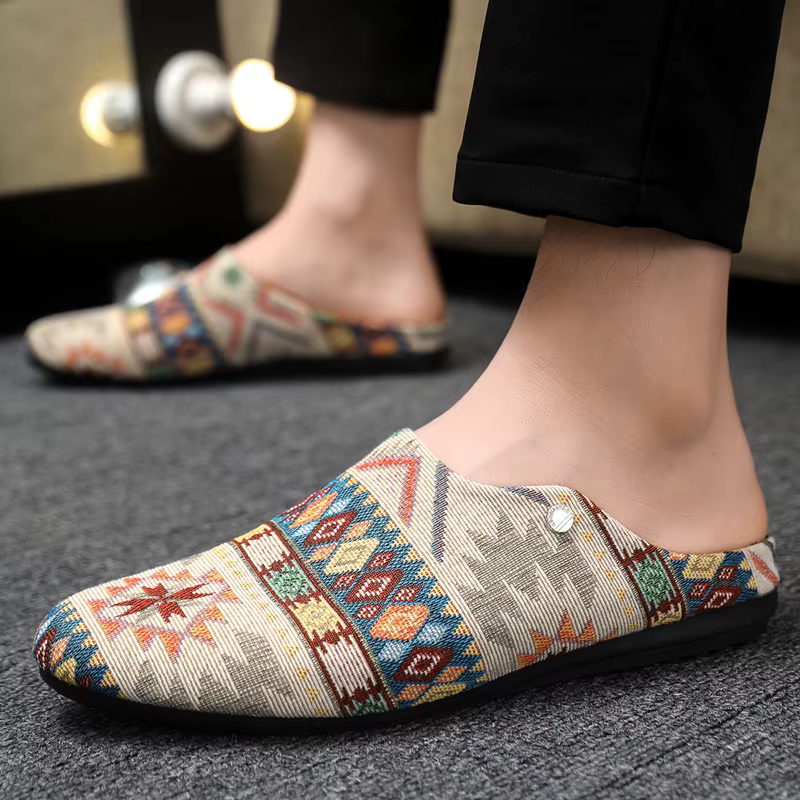 Zapatillas casuales de hombre con suela suave para verano