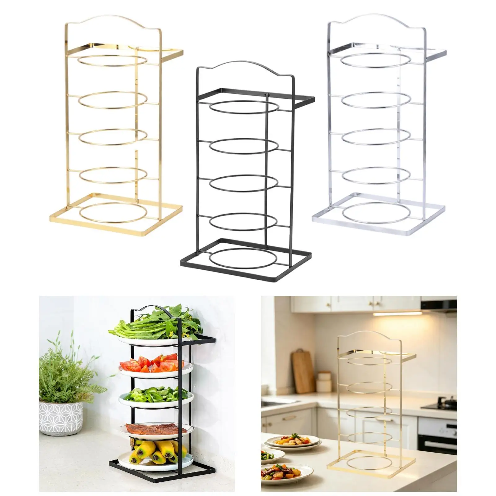 Estante organizador para pienso y accesorios de gatos y perros - imagen 2