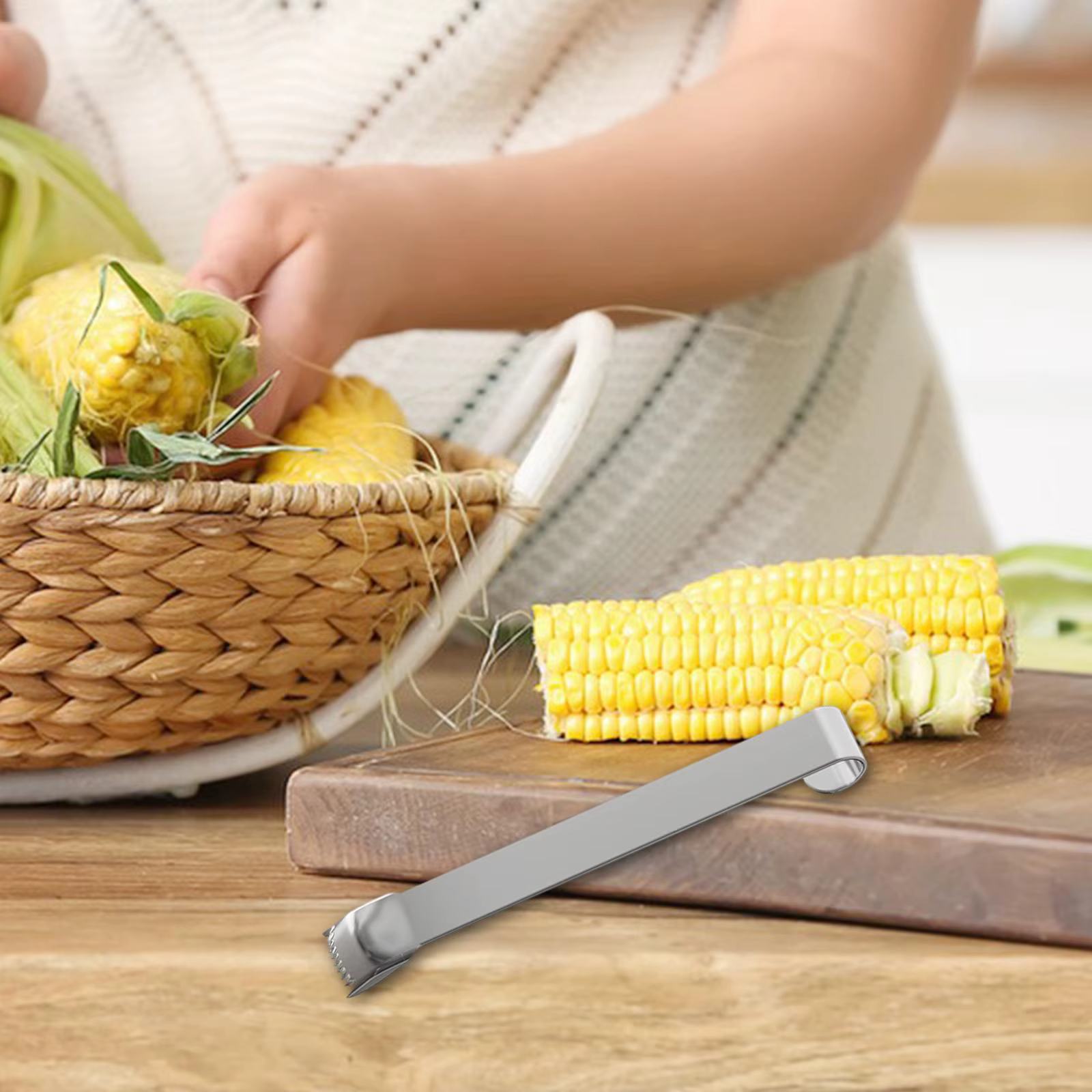 Pelador maíz acero inoxidable para comida perros y gatos
