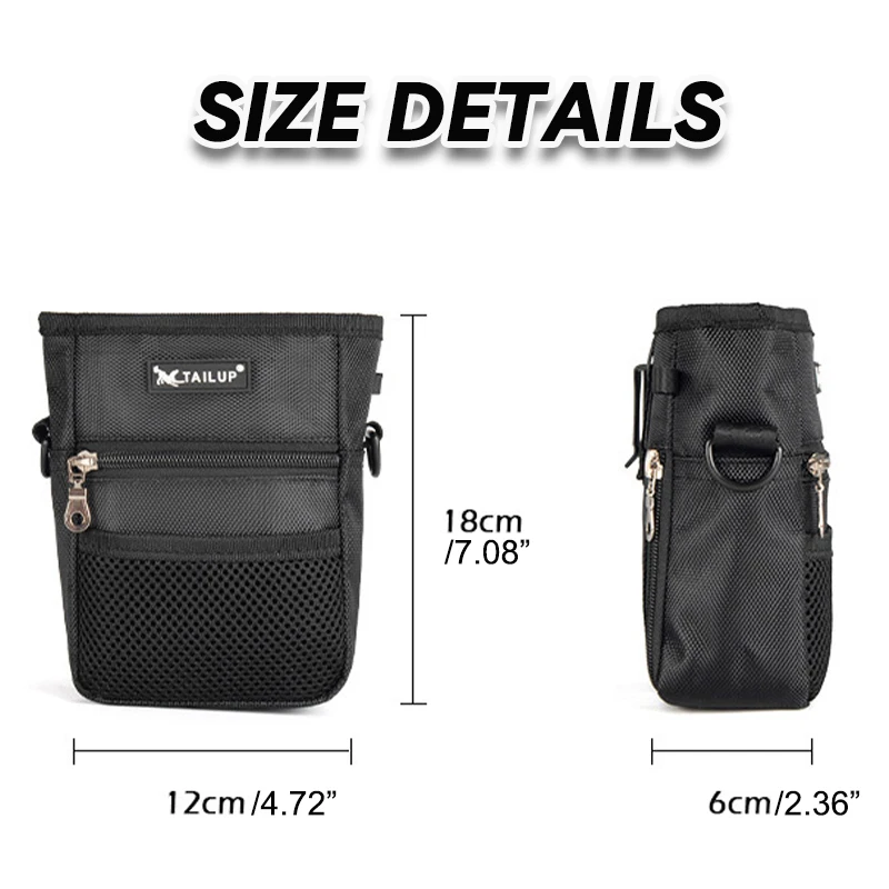Bolsa de Cintura para Premios de Perro – Entrenamiento y Paseos - imagen 5