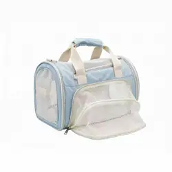 Mochila transportín transpirable para gatos y perros en viajes
