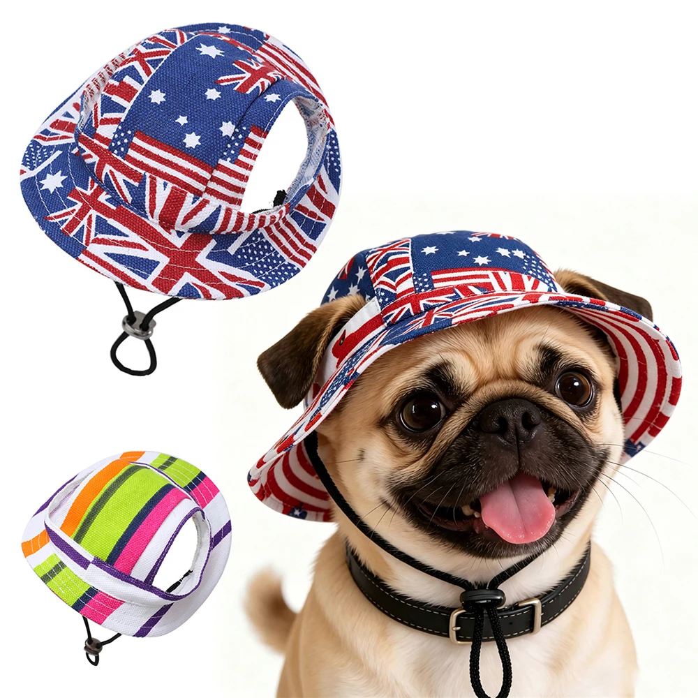 Gorra ajustable con estampado para perros Pug, Corgi y Dachshund - imagen 3
