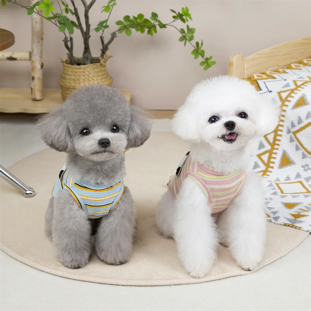 Detalle del estampado de cabeza de perro