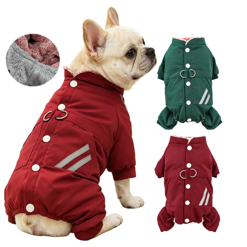 Tabla de tallas y medidas para chaqueta de perro
