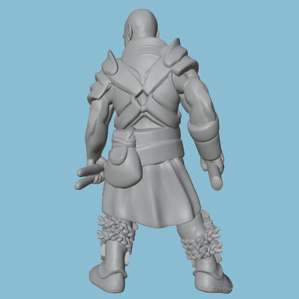 Vista de conjunto del kit de modelo de 75 mm