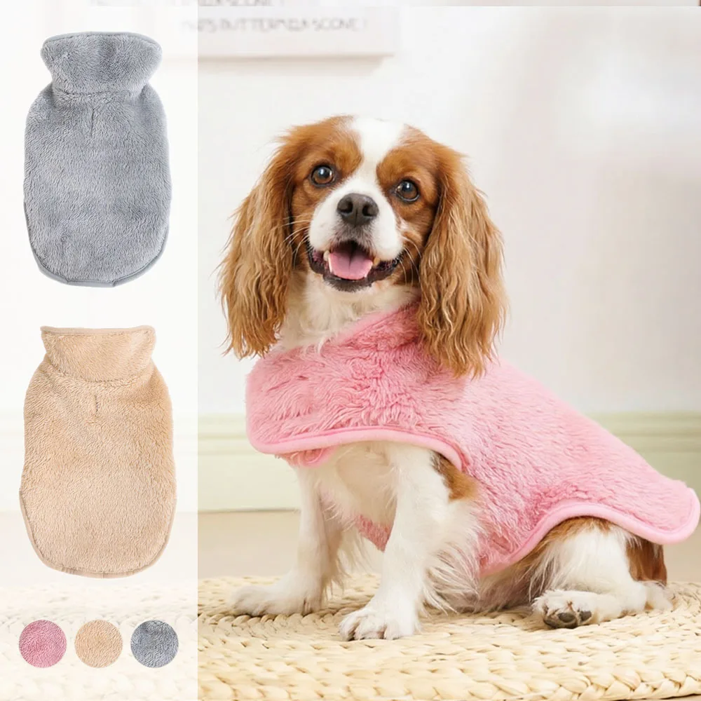Abrigo polar cálido para perros pequeños y medianos - imagen 4