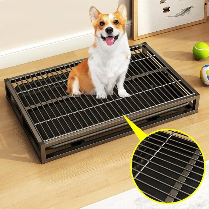 Detalle del diseño del inodoro para perros grandes