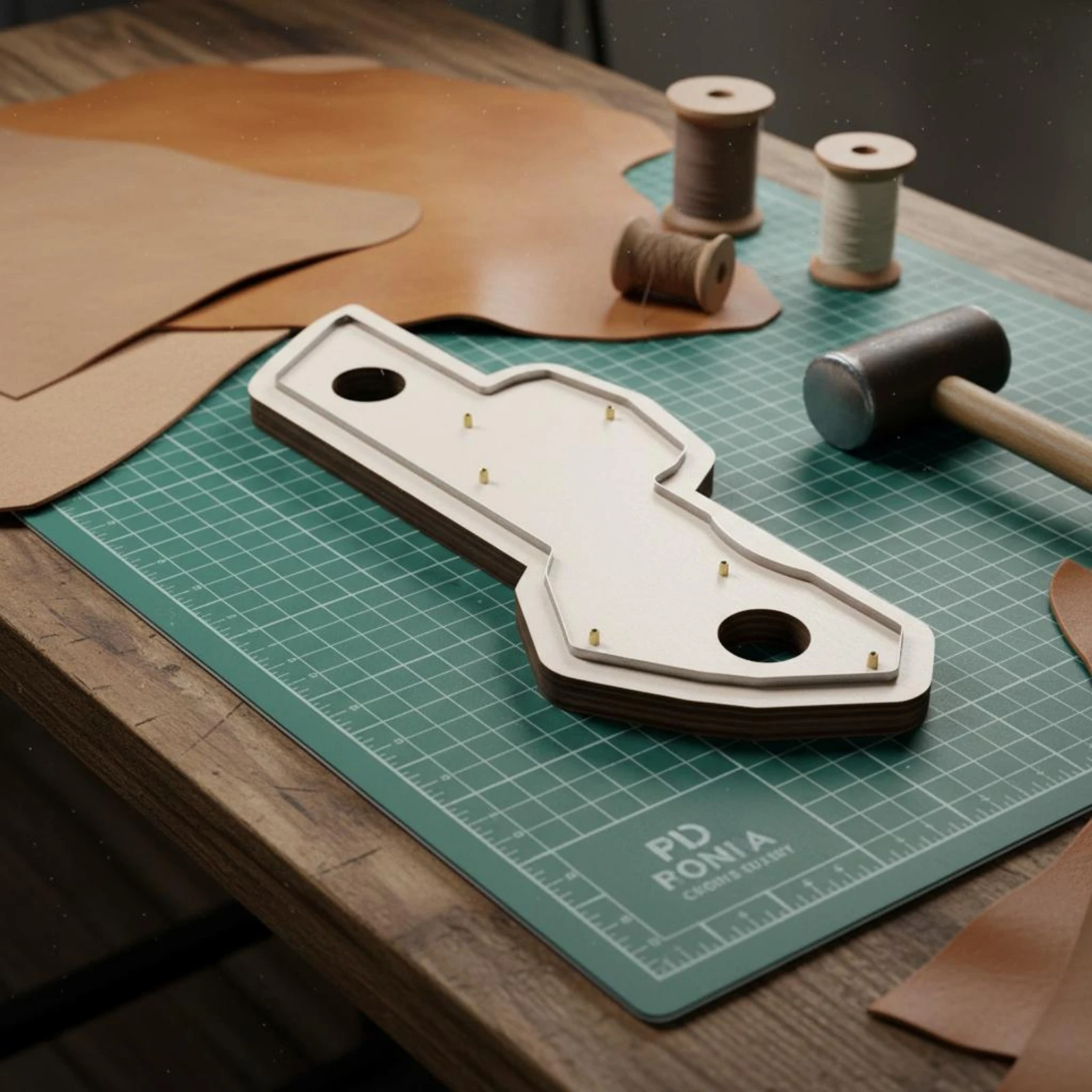 Troquel de corte para cuero: cortes limpios para artesanía y estuches - imagen 2