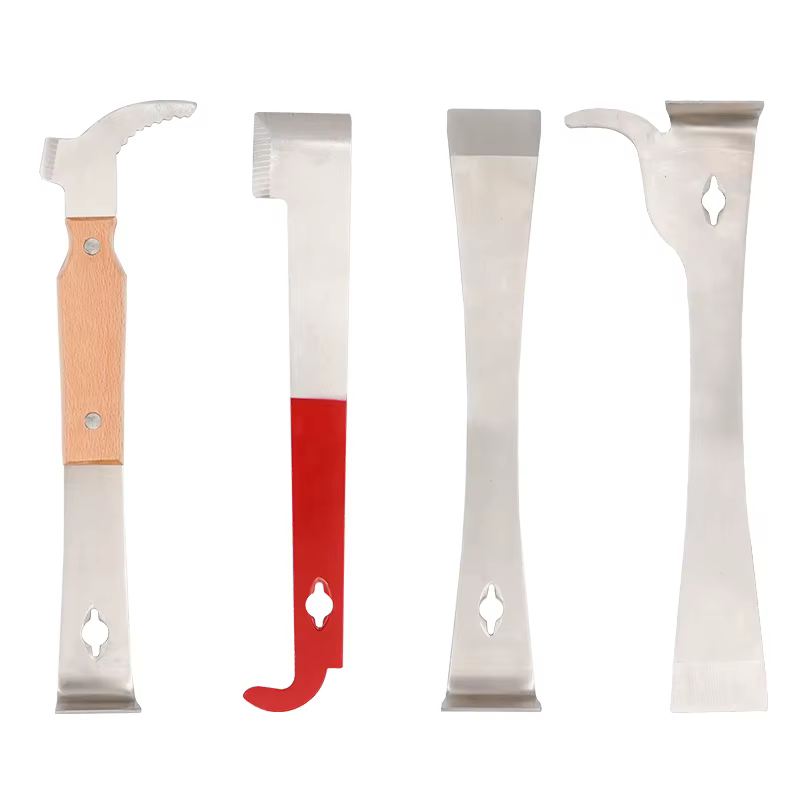 Rascador multifuncional de acero inoxidable para apicultura