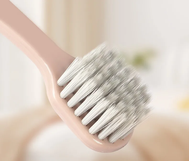 Cepillo de dientes para perros doble cabezal mantenimiento sencillo