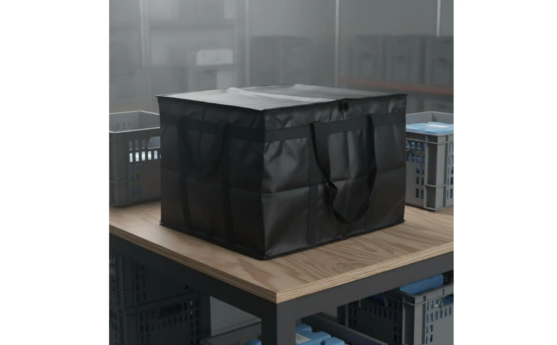 Bolsa térmica grande con aislamiento de 3 niveles para perro y gato