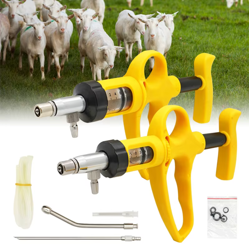 Jeringa automática continua JIECARE para animales