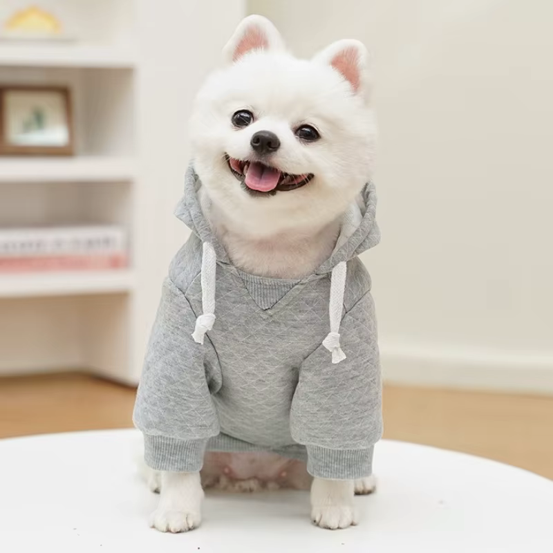 Sudadera sólida para perros y gatos – Jersey cómodo de otoño - imagen 3