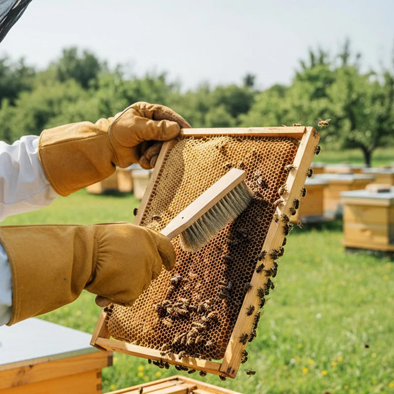 Cepillo para abejas JIECARE vista frontal