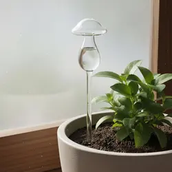 Globo de riego automático para plantas: sonda de vidrio artesanal