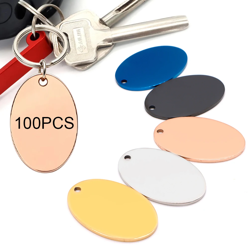 Colgantes personalizables acero inoxidable para llaveros perro y gato - imagen 2