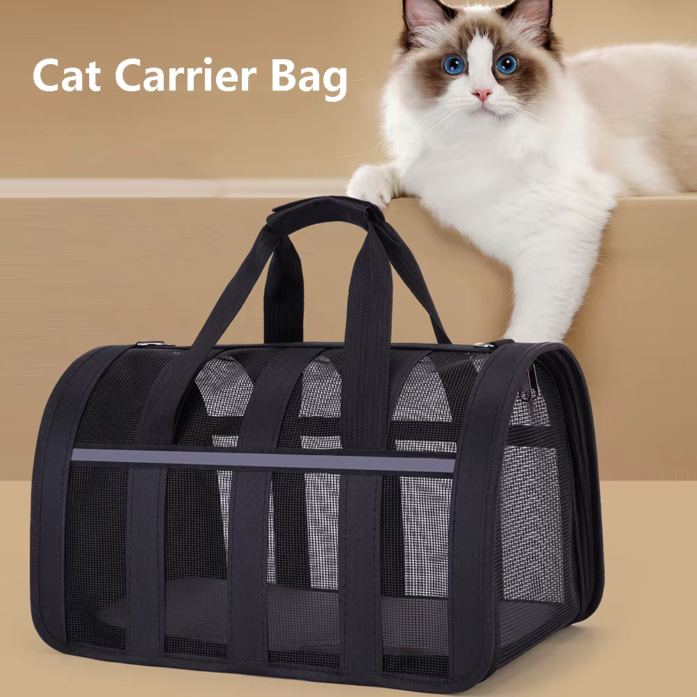 Transportín transpirable para gatos y perros pequeños – Bolsa de exterior verano - imagen 2